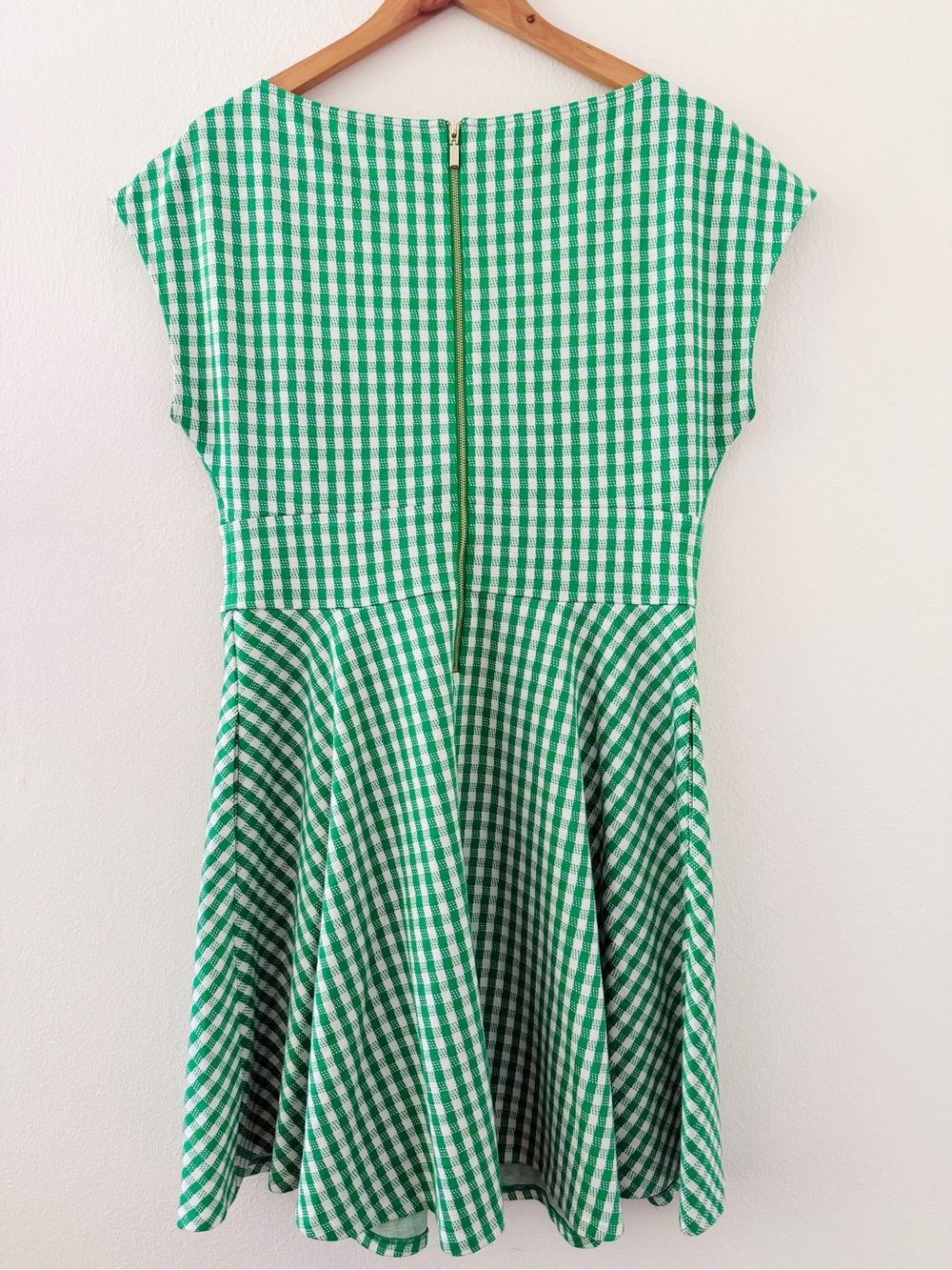 Kate Spade Jazzy Gingham Ponte Fiorella Dress - Picture 6 of 6
